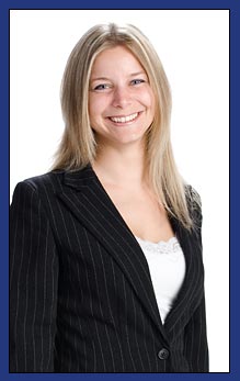 photo of a smiling woman who is now free of TMJ pain